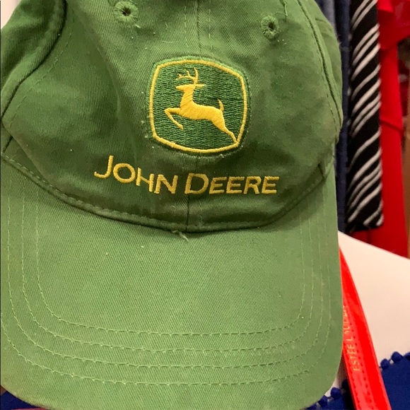 John Deere Rustic Green Tractor Hat - Picture 6 of 6